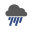 Drizzle Snow Icon 32x32 png